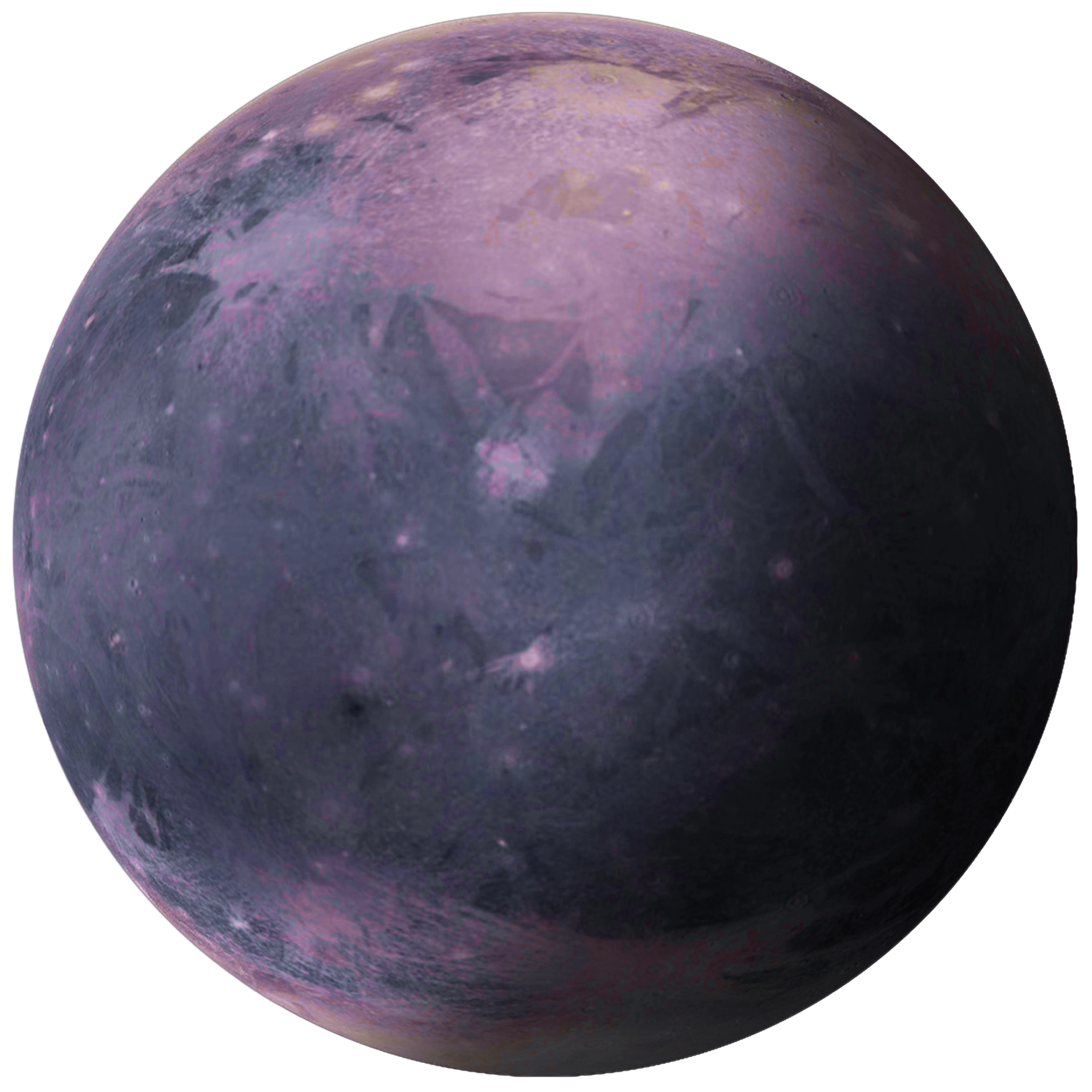 A close up of a large object with a black background.